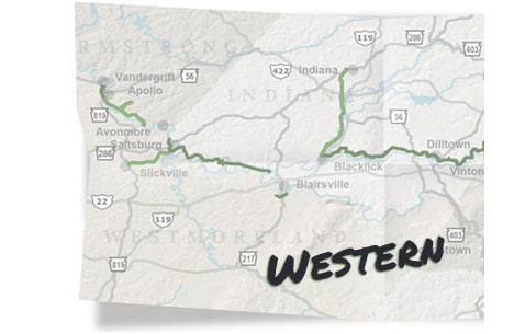 Western Trails, Trans Allegheny Trails